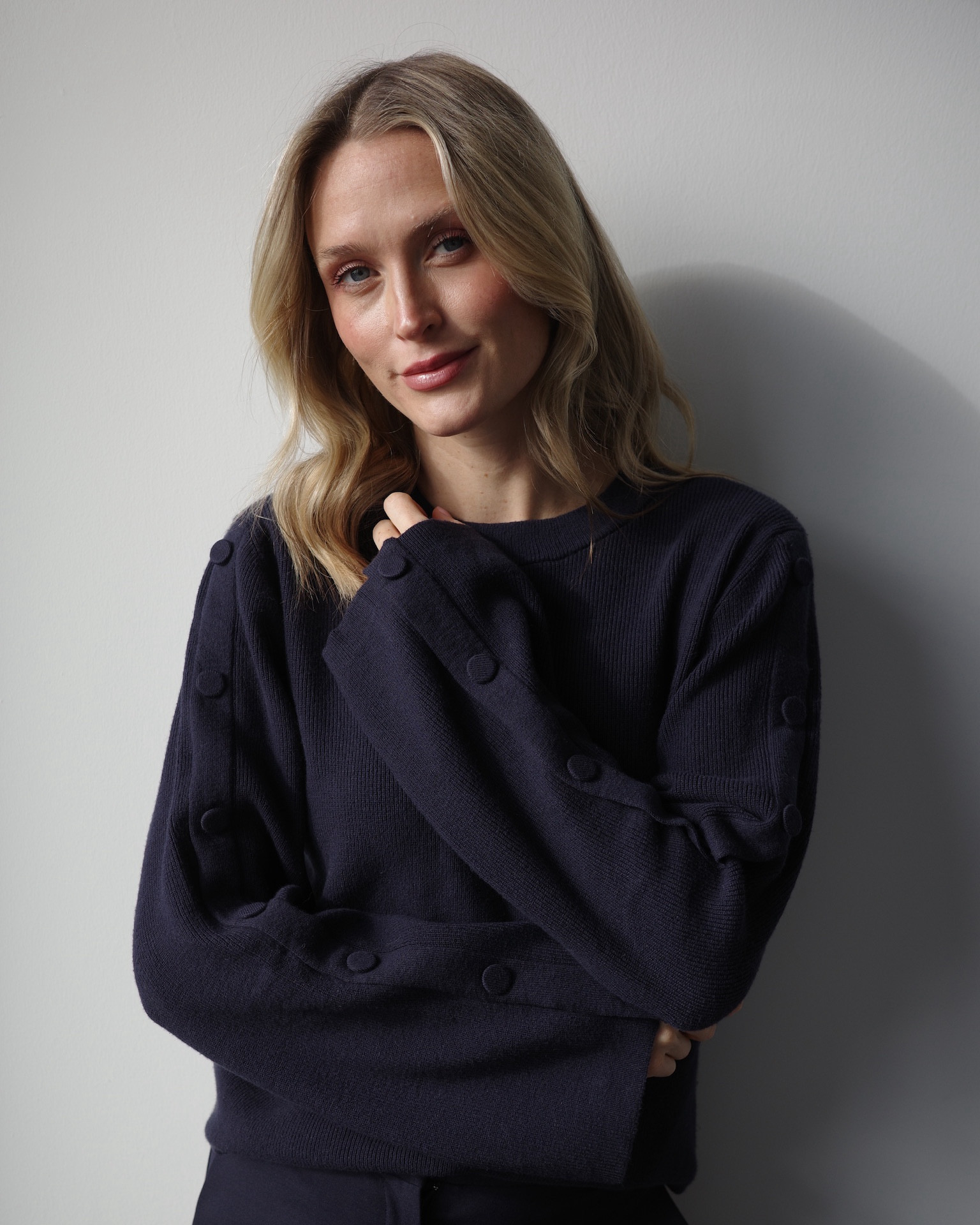 Love this little navy Ann Taylor sweater - the buttons are so fun! 40% off now!

#LTKSaleAlert #LTKSeasonal #LTKootd