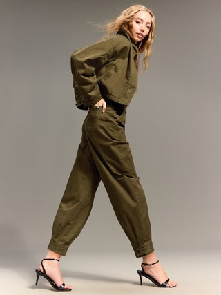 Old Navy x Christopher John Rogers Mock-Neck Bomber Jacket | Old Navy (US)