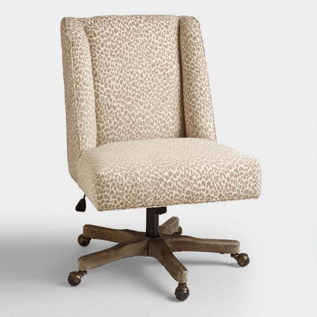 Ava Upholstered Office Chair | World Market
