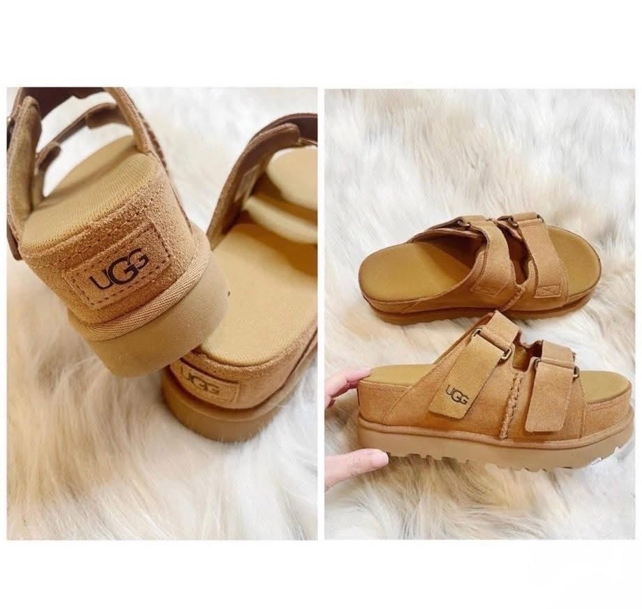 🎉WOW! 40% OFF my UGG goldstar sandals! They are soooo soft! True to size or size up! Already selling fast! 

Dropping 🔗👇 

#LTKSpringSale #LTKSaleAlert