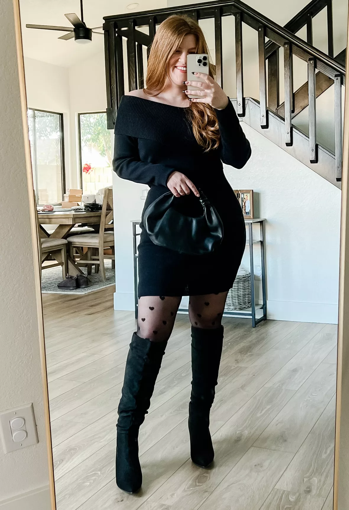 sweater dress and tights 15 Dresses You Need Now 45% polyester littleredfashionhood on LTK