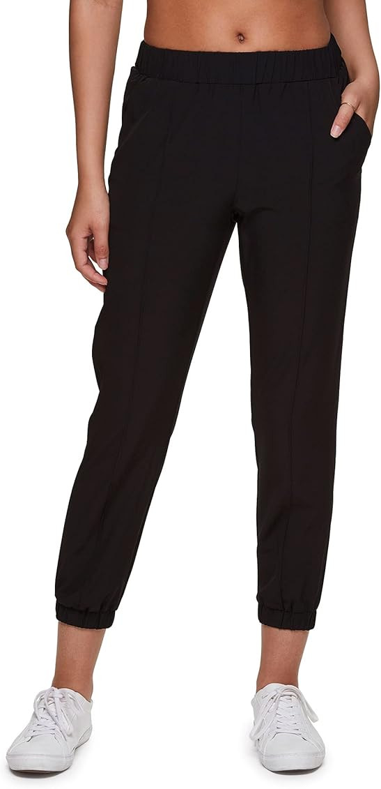 RBX Active Women's Relaxed Fit Lightweight Quick Drying Stretch Woven Pants with Pockets | Amazon (US)
