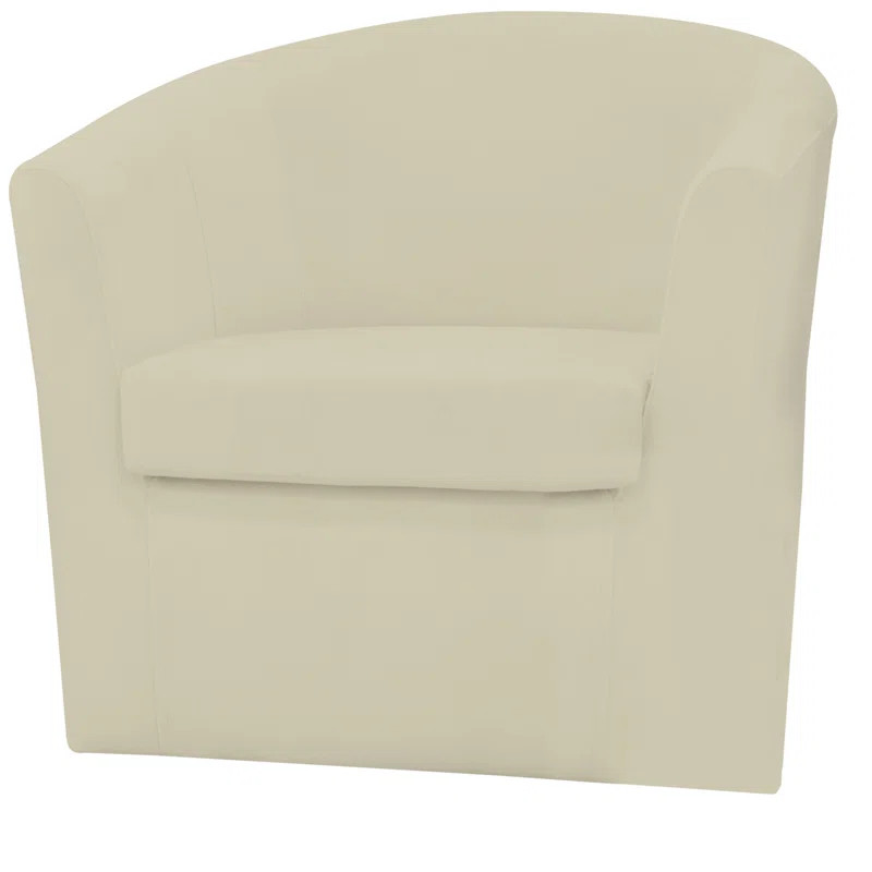 Hansell Upholstered Swivel Barrel Chair | Wayfair North America