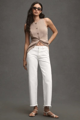 Pistola Lexi Mid-Rise Tapered Jeans | Anthropologie (US)