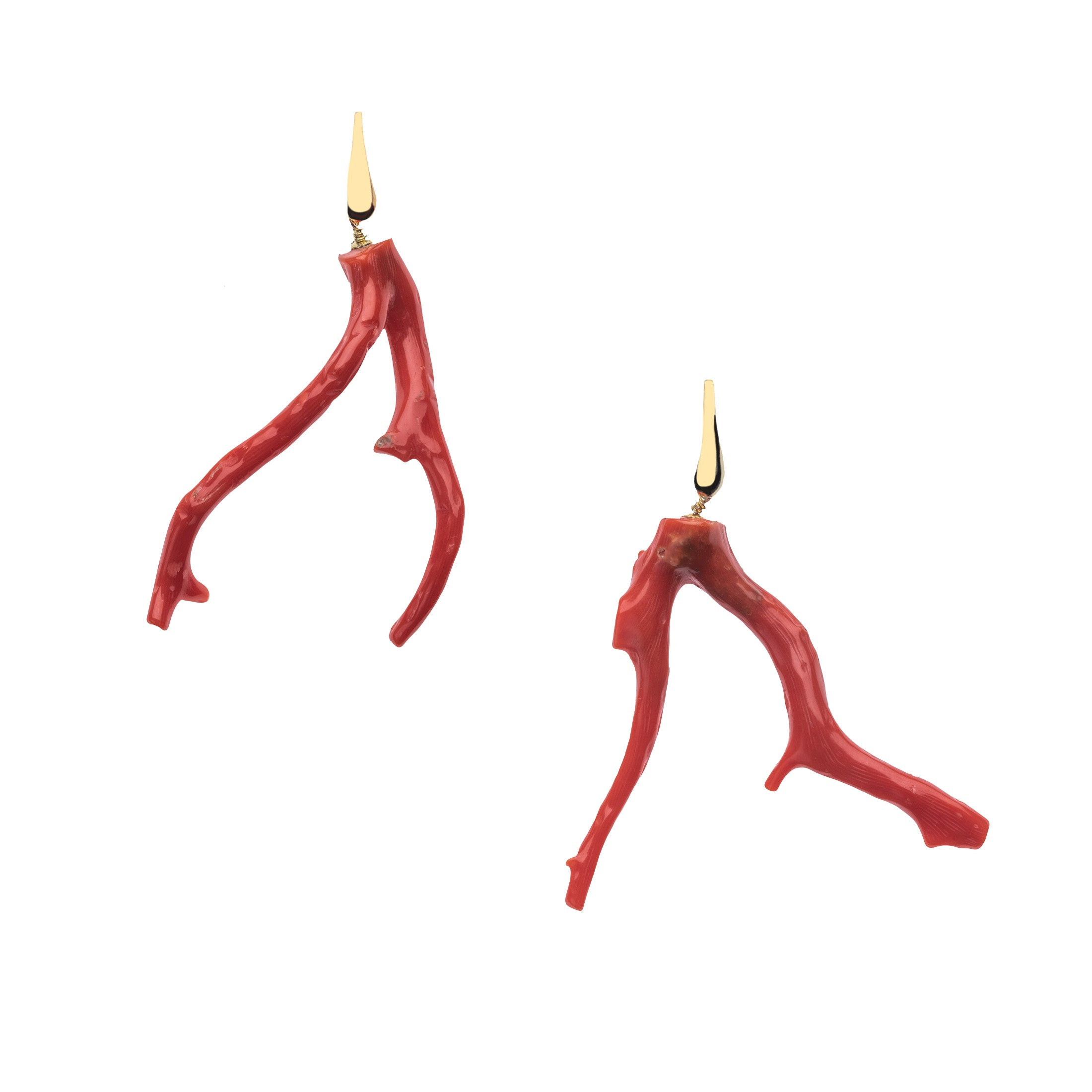 STRONG Coral Earrings | Jane Win
