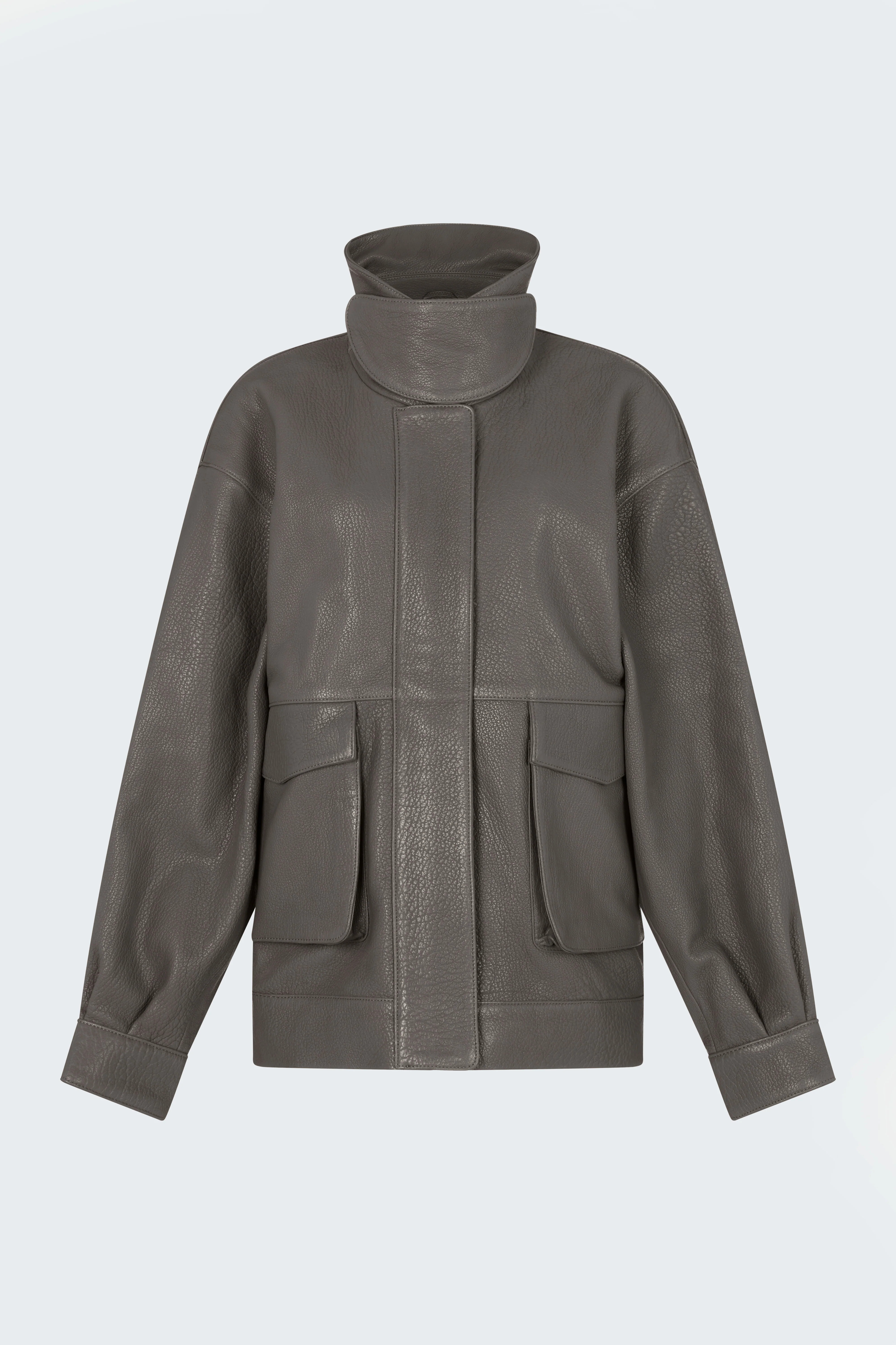 Bailey Leather Jacket | DUCIE