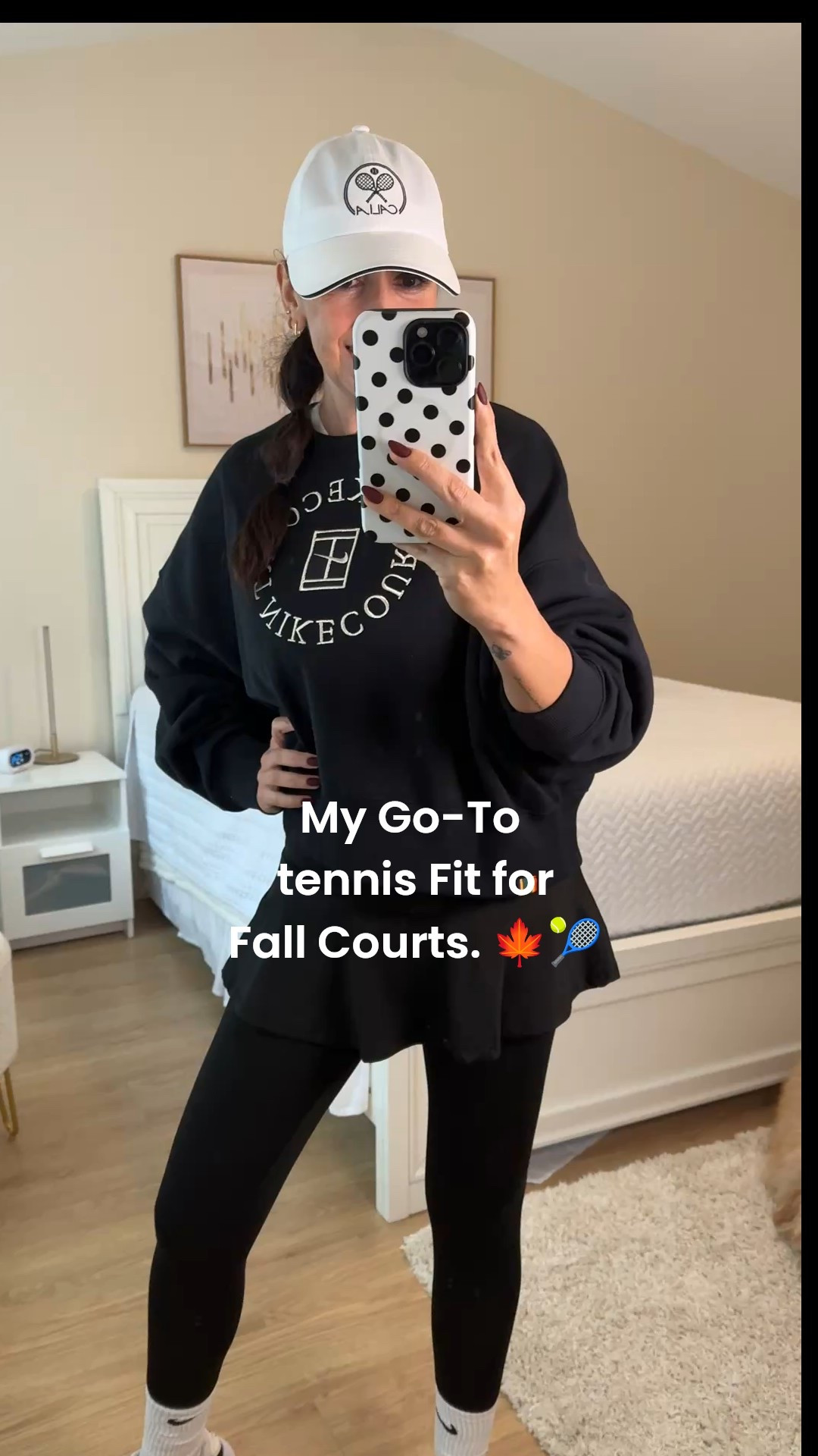 My go-to tennis fit for fall courts.

#LTKdayinmylife #LTKGiftGuide #LTKfitnessgoals