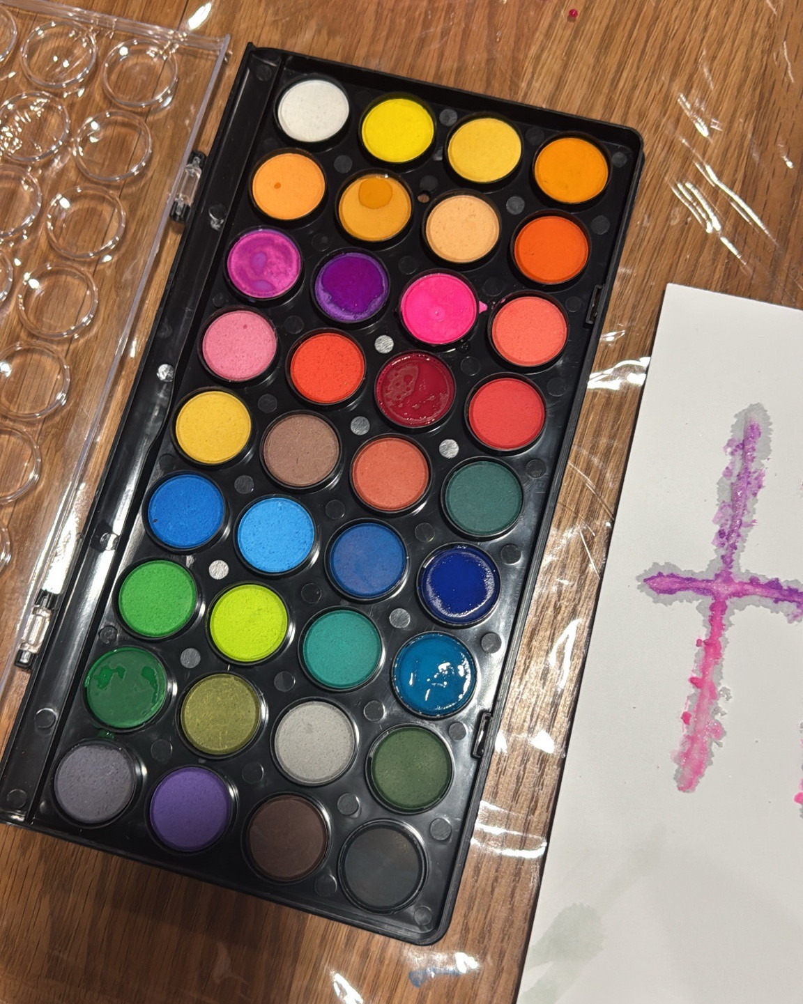 Favorite art supplies fur my kiddos! The water color paler lasts forever, the water cup is great, easy to clean , and folds! Oh and it suctions to the table! 
• clear plastic tablecloth for easy clean up
• two pack of craft aprons for the kids is a MUST

Toddler moms - art class - homeschool - back to school - school supplies

#LTKmomlife #LTKdayinmylife #LTKKids