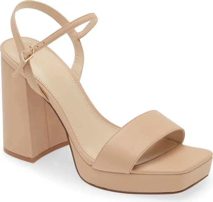 Noella Ankle Strap Platform Sandal (Women) | Nordstrom