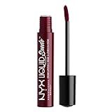 NYX PROFESSIONAL MAKEUP Liquid Suede Cream Lipstick - Vintage, Plum With Mauve Undertone | Amazon (US)