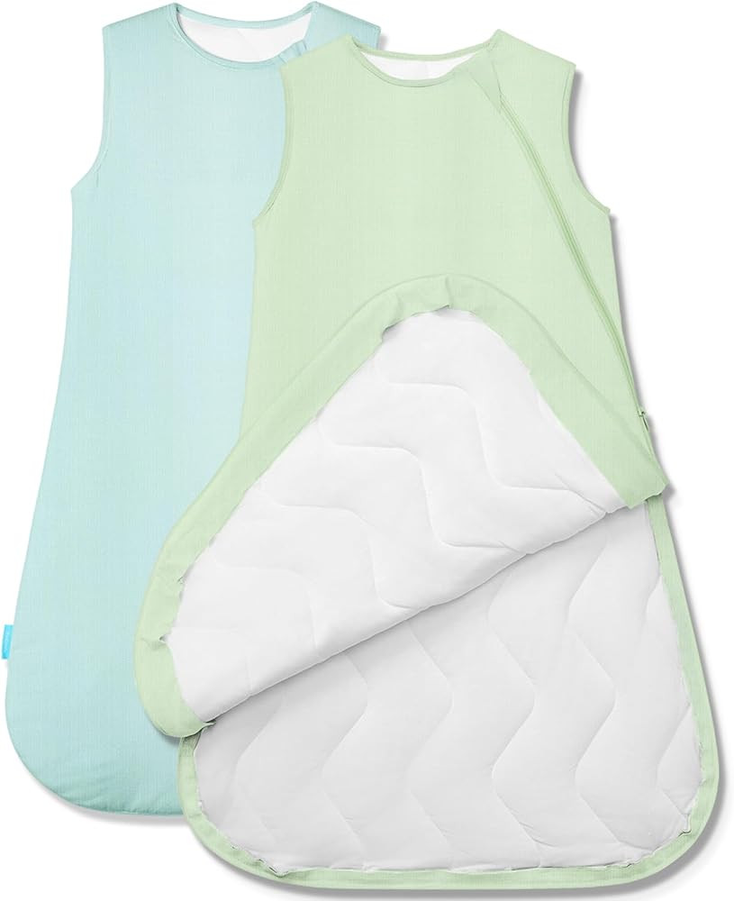 Quilted Supersoft Sleep Sack, 2.5 TOG Premium Bamboo Viscose Warm Baby Sleeping Bag, Thick Babies... | Amazon (US)