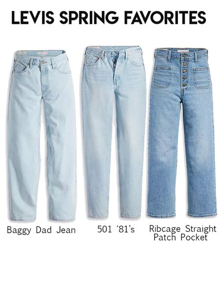 My 3 favorite Levi’s jeans for spring 

#LTKfindsunder100 #LTKsalealert #LTKfindsunder50