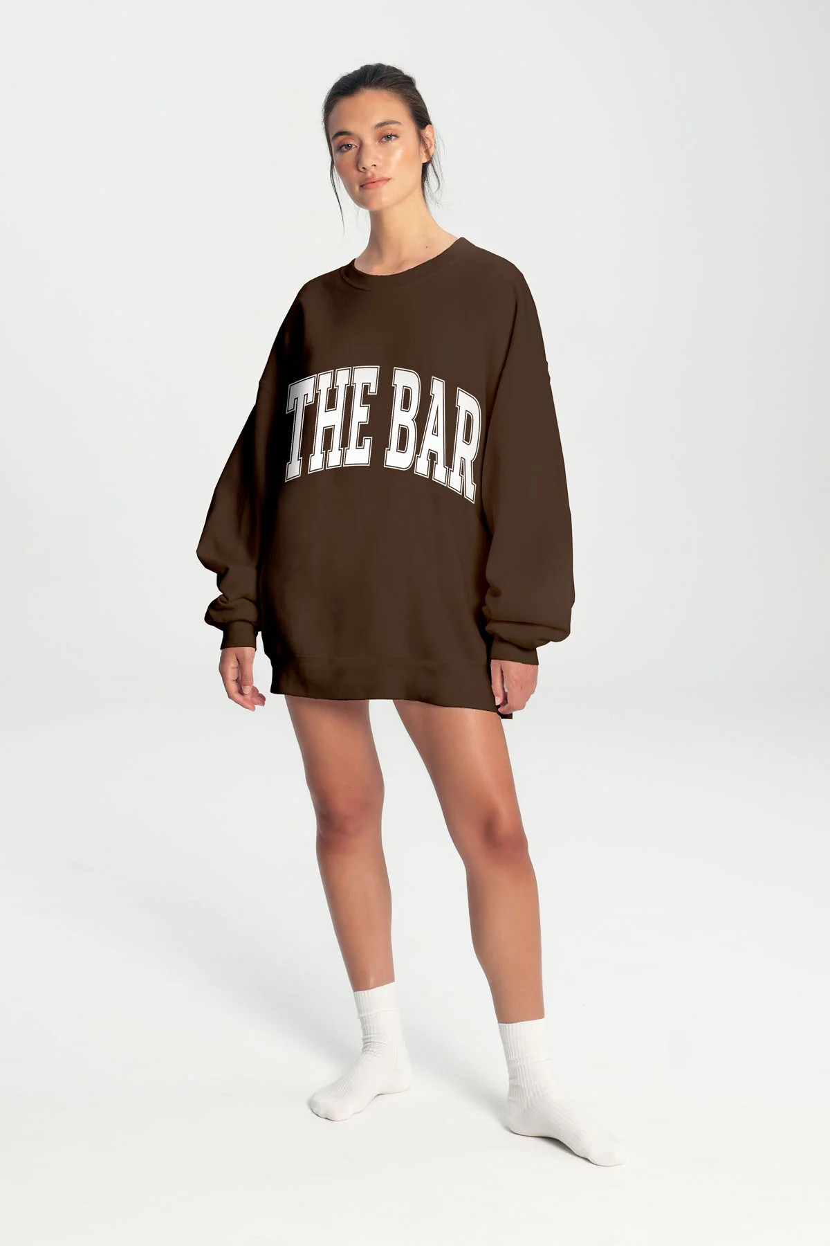VARSITY SWEATSHIRT BLUSH | The Bar