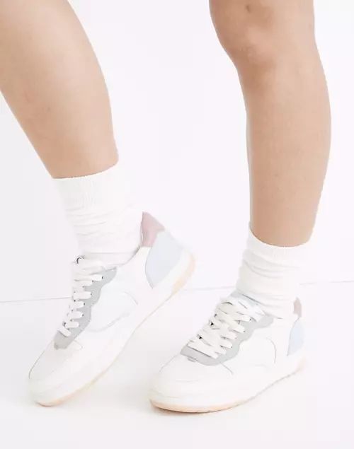 Kickoff Trainer Sneakers in Bright Colorblock Leather | Madewell
