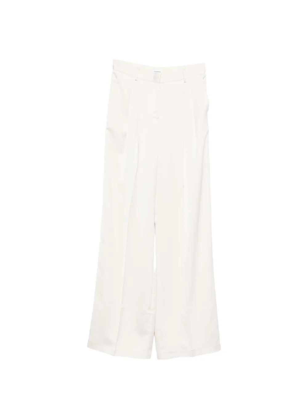 THE ANDAMANE pleated trousers - White | Farfetch Global