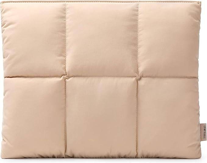 Comfyable Puffy Laptop Sleeve 13 Inch 14 Inch, Quilted Puffer Laptop Carrying Case, Pillow Case C... | Amazon (US)