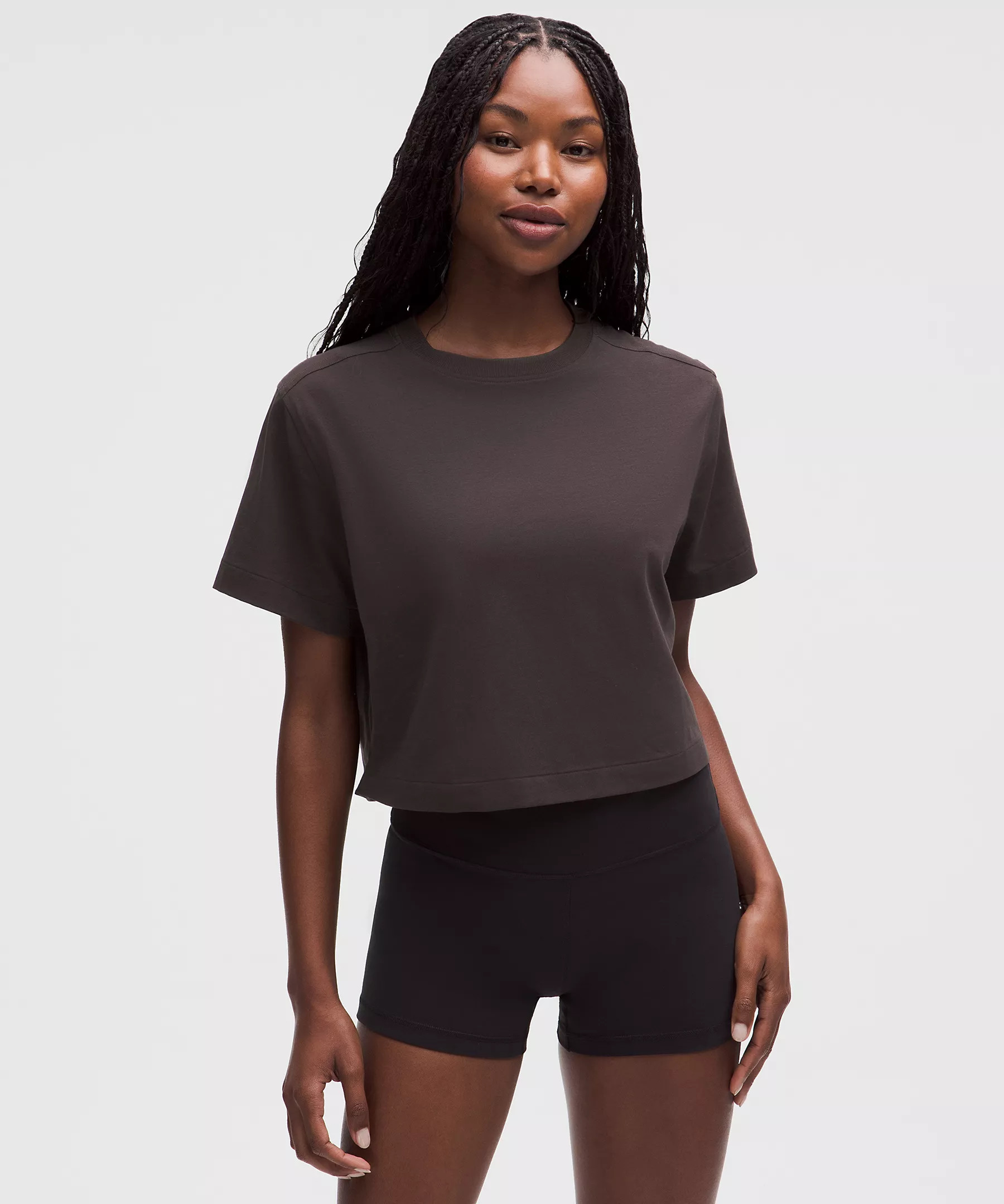 All Yours Organic Cotton Cropped T-Shirt | Lululemon (US)