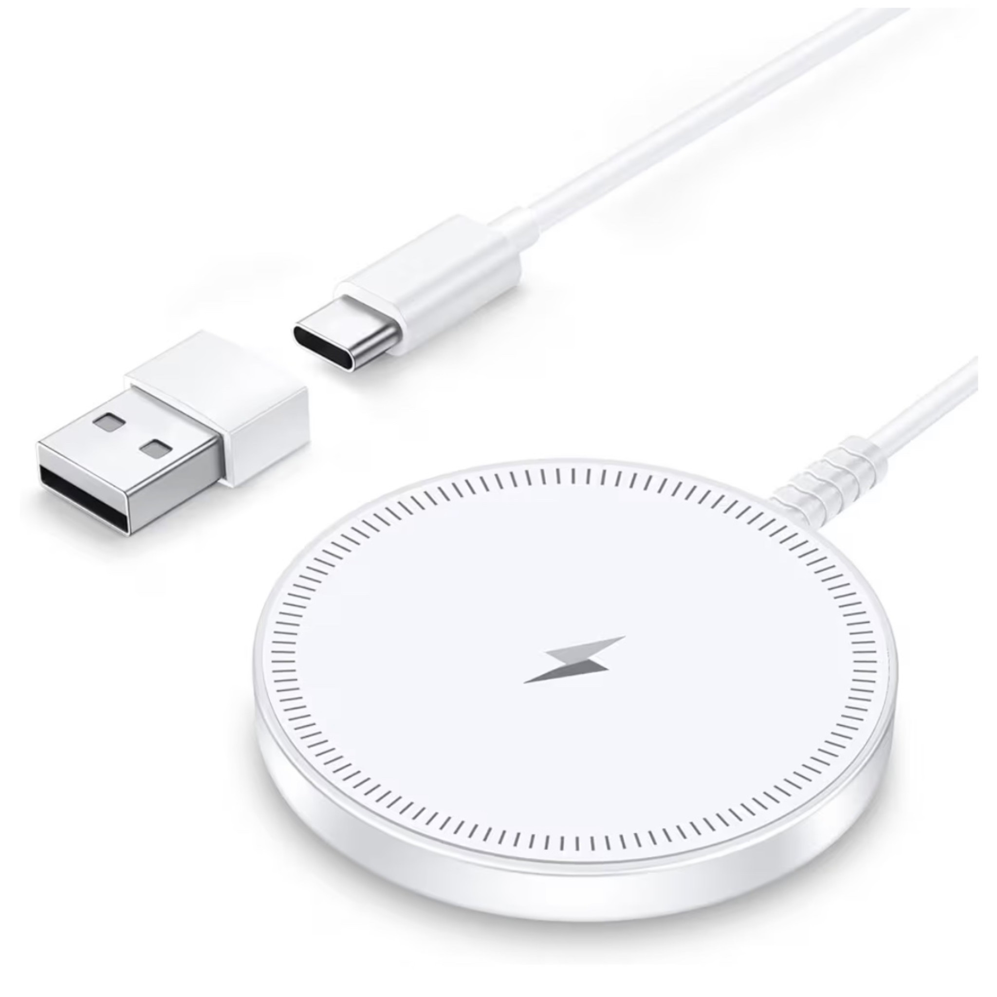 Magnetic Wireless Magsafe Charger iPhone: Charging Pad for iPhone 17/16/15/14/13/12 Series & AirPods Pro 4-2, Strong Magnet, Dual Ports, Case-Friendly, Lightweight for Travel Home Office Desk

#LTKU #LTKdayinmylife #LTKSaleAlert
