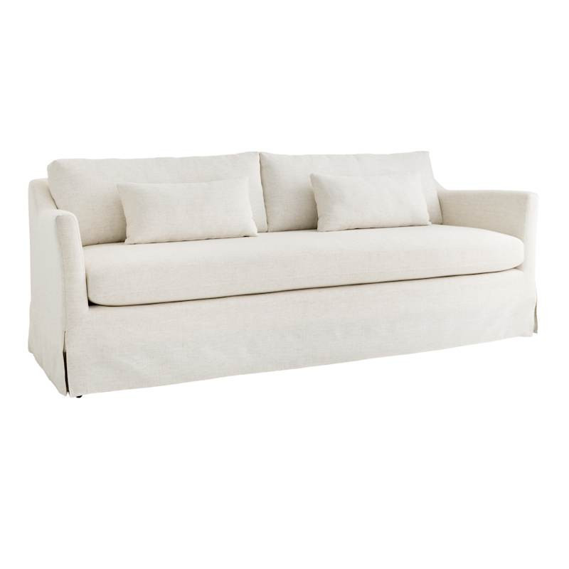 Annalise Sofa, Alabaster | At Home