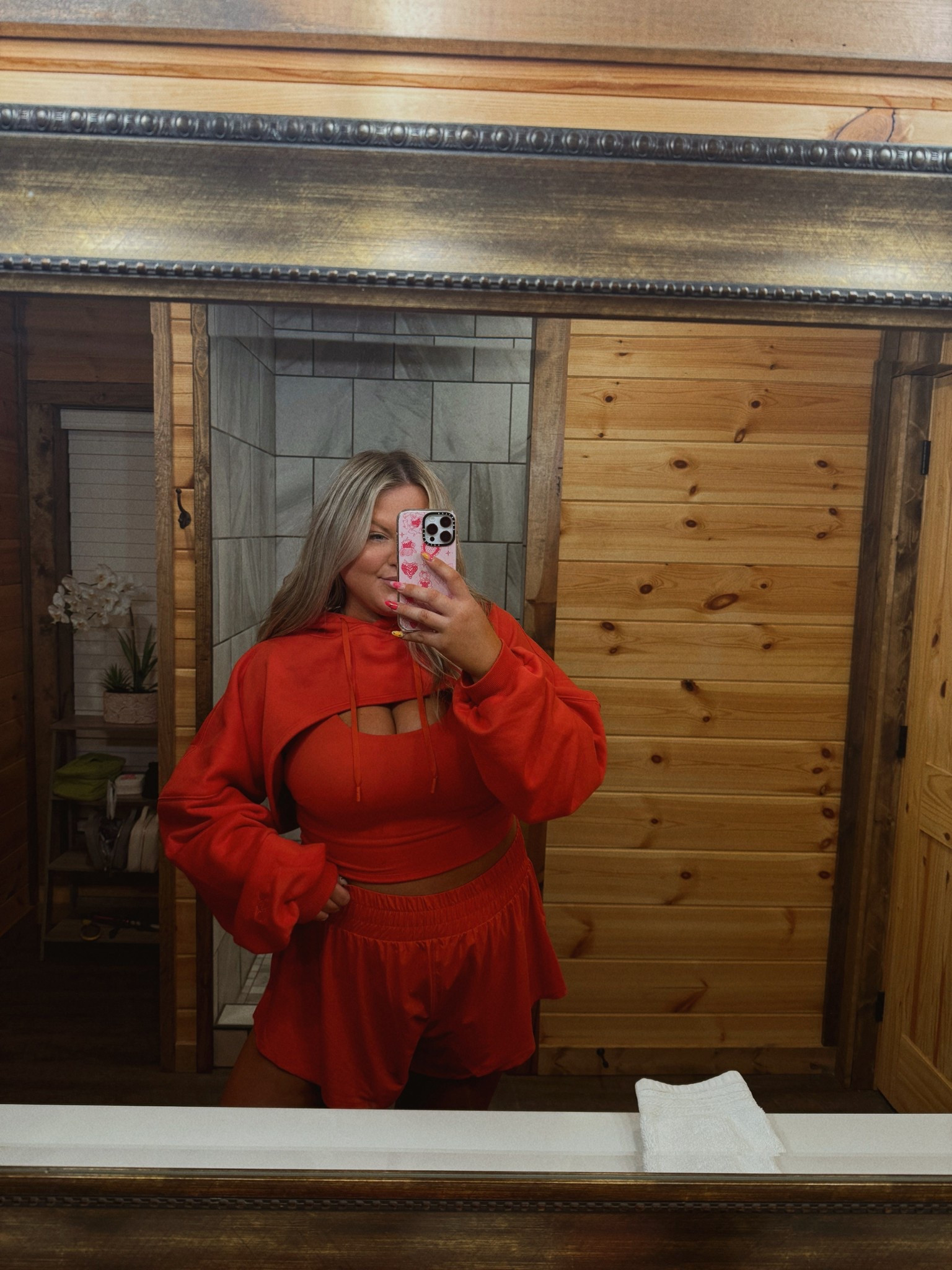 Size 2x shrug
Size 1x shorts and sports bra 

#LTKPlusSize #LTKSummerEdit #LTKSeasonal