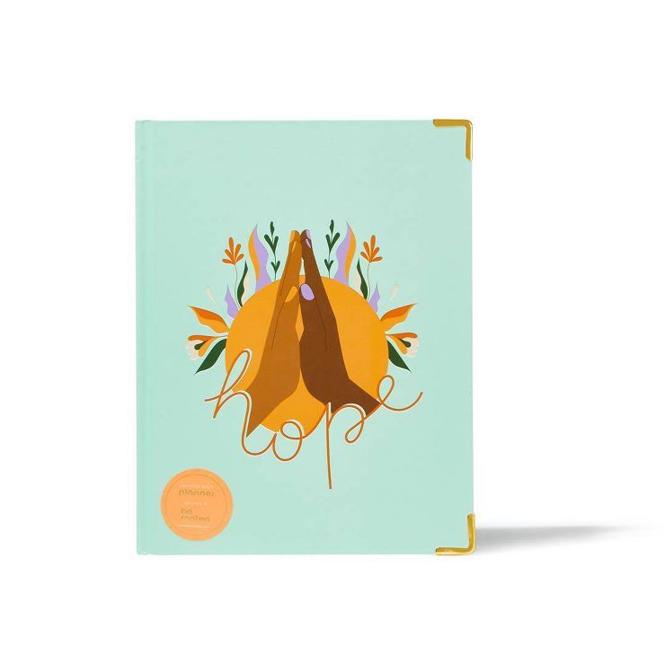 Undated Planner 160pg 7"x9" Hope - Be Rooted | Target