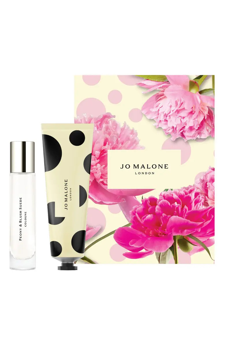 Peony & Blush Suede Cologne & Hand Cream Layering Set | Nordstrom