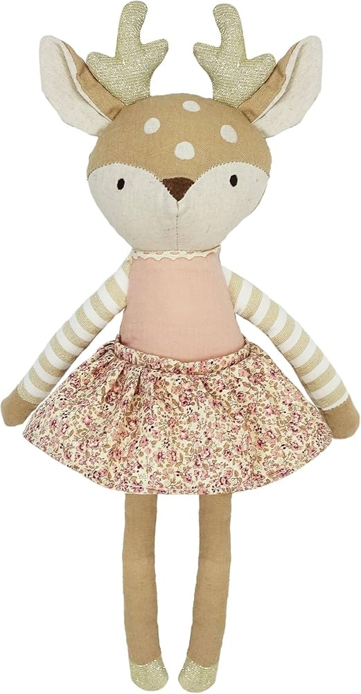 MON AMI Fleurette The Fawn Stuffed Doll – 16”, Soft Plush Animal Doll, Use as Toy/Room Decor,... | Amazon (US)