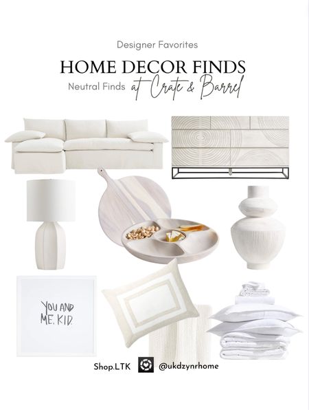 Designer Favorites Neutral Home Decor Finds | Pillow Sofa | Dresser | Ceramic Lamps | Kitchenware | Ceramic Vase | Wall Art | Neutral Pillow Covers | Throw Blanket | Beddingg

#LTKHome