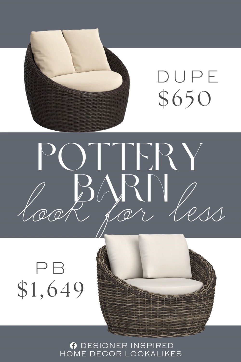 Inspired by Pottery Barn Wicker Swivel Chair. Coastal Lounge Chair. Boho Lounge Chair. Rattan Wicker Chair. Wicker Accent Chair. Handwoven Rattan Chair. Cane Lounge Chair. Woven Wicker Chair. Swivel Lounge Chair. Patio Swivel Chair. 

Home more affordable option find copy cat similar look for less budget friendly affordable cheap cheaper beautiful pretty. Clearance sale coupon code discount code promo code luxury lookalike look a like Inspo inspiration inspired by idea ideas Love like these? I share multiple every day in my FB group.
#potterybarninspired #rattanchair #wickerchair #outdoorchair #swivelloungchair #outdoorliving #furniturefinds #accentchair #patioinspo 

 #LTKHome