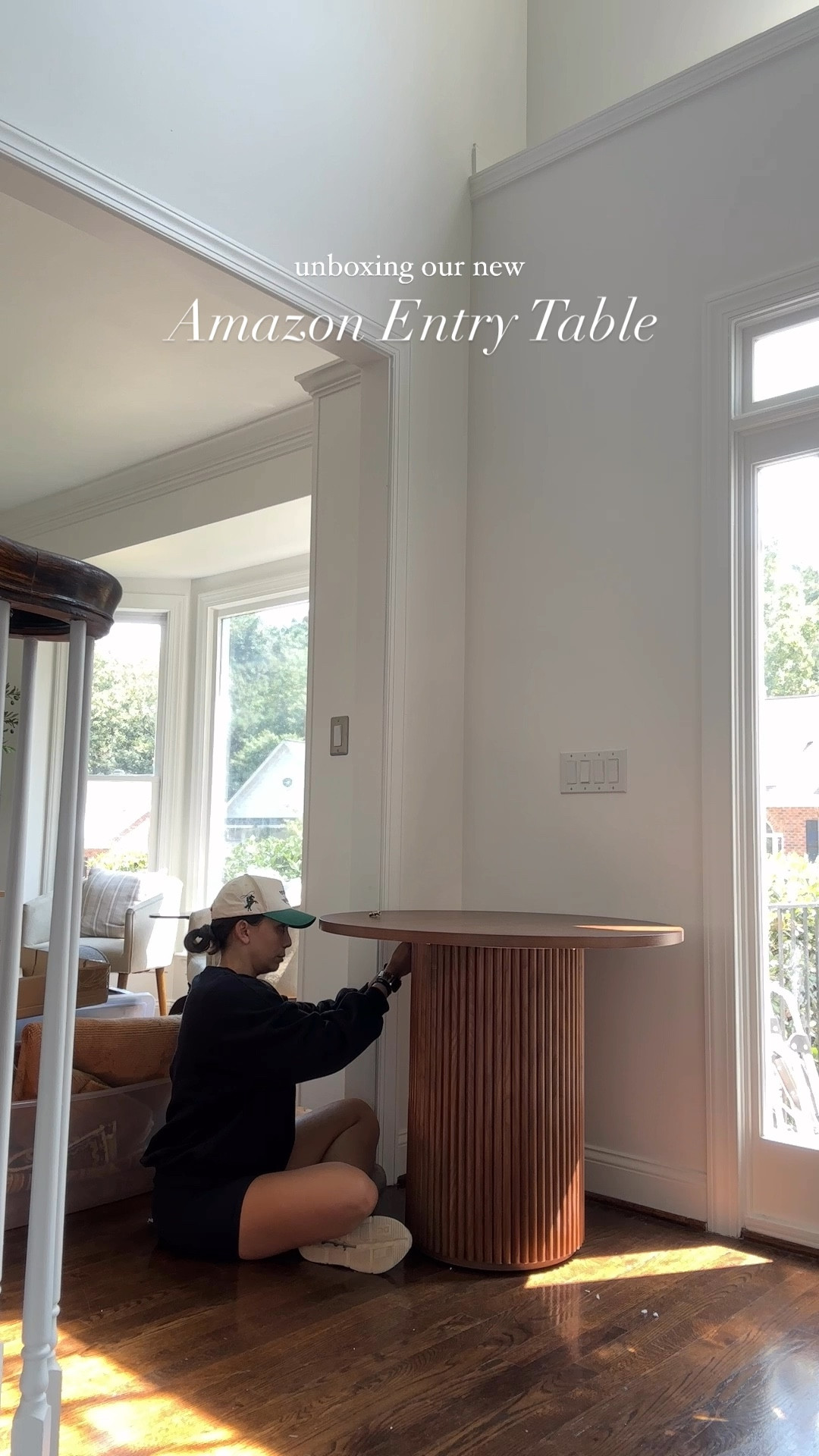 The most beautiful entry table I have ever owned, and the best Amazon find of my life! The quality is that good!! Under $500 is a steal for this walnut ribbed pedestal table! 

#LTKSaleAlert #LTKHome #LTKVideo