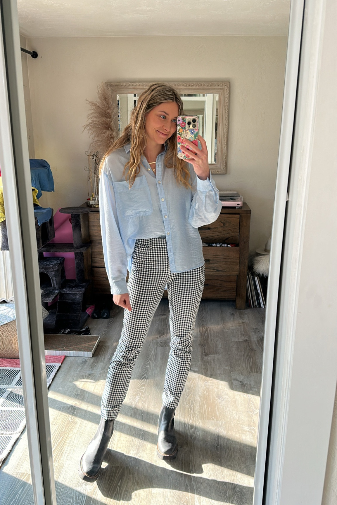 The perfect affordable spring work outfit 💙

#LTKworkwear #LTKshoecrush #LTKSeasonal