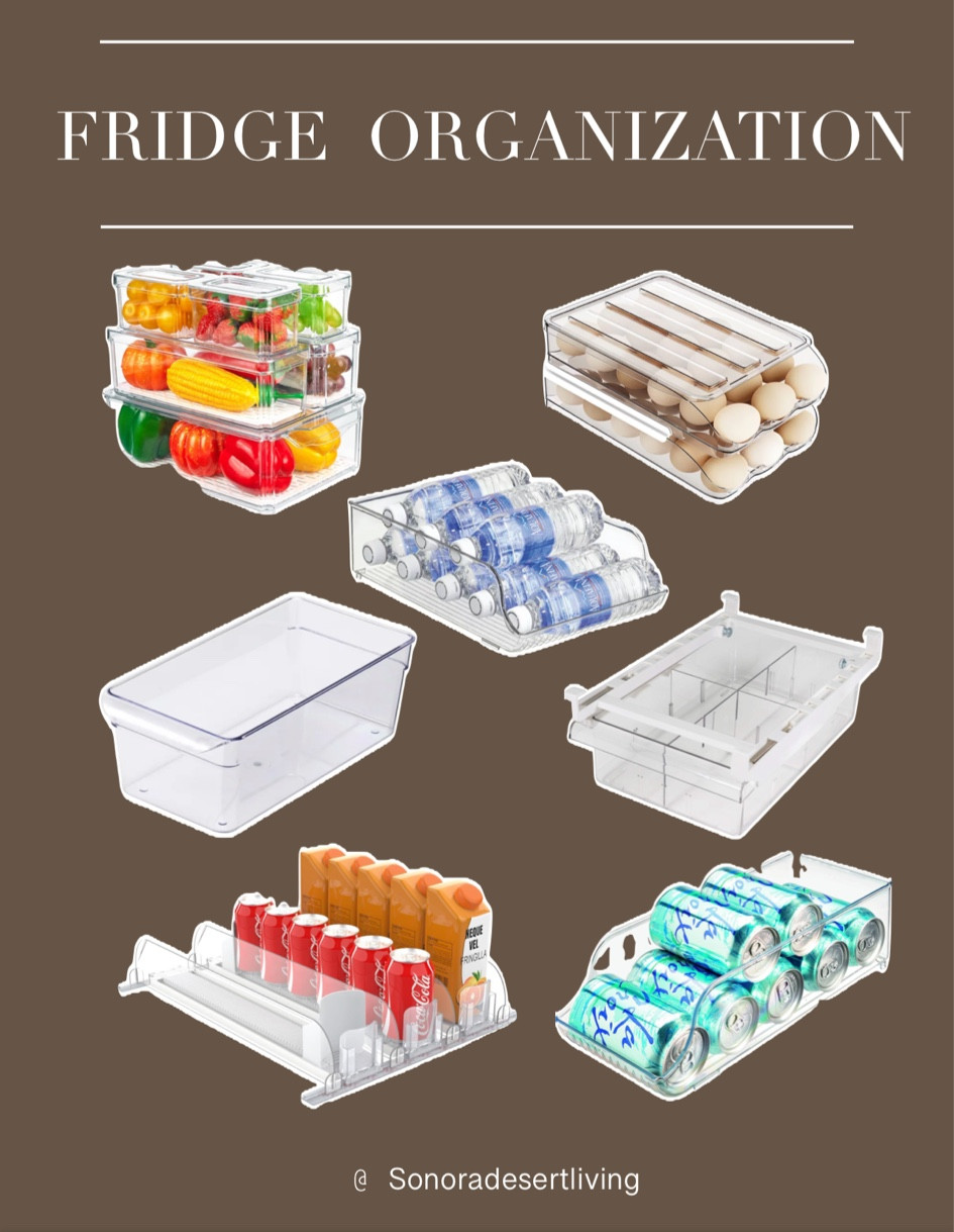 Fridge organization ♥️

#LTKhome #LTKfindsunder50 #LTKfindsunder100