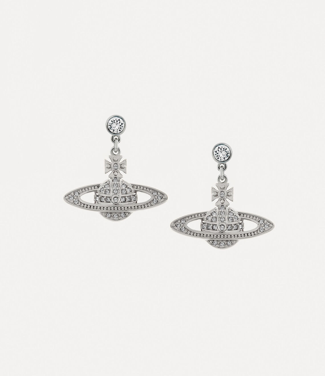 Mini bas relief drop earrings | Vivienne Westwood