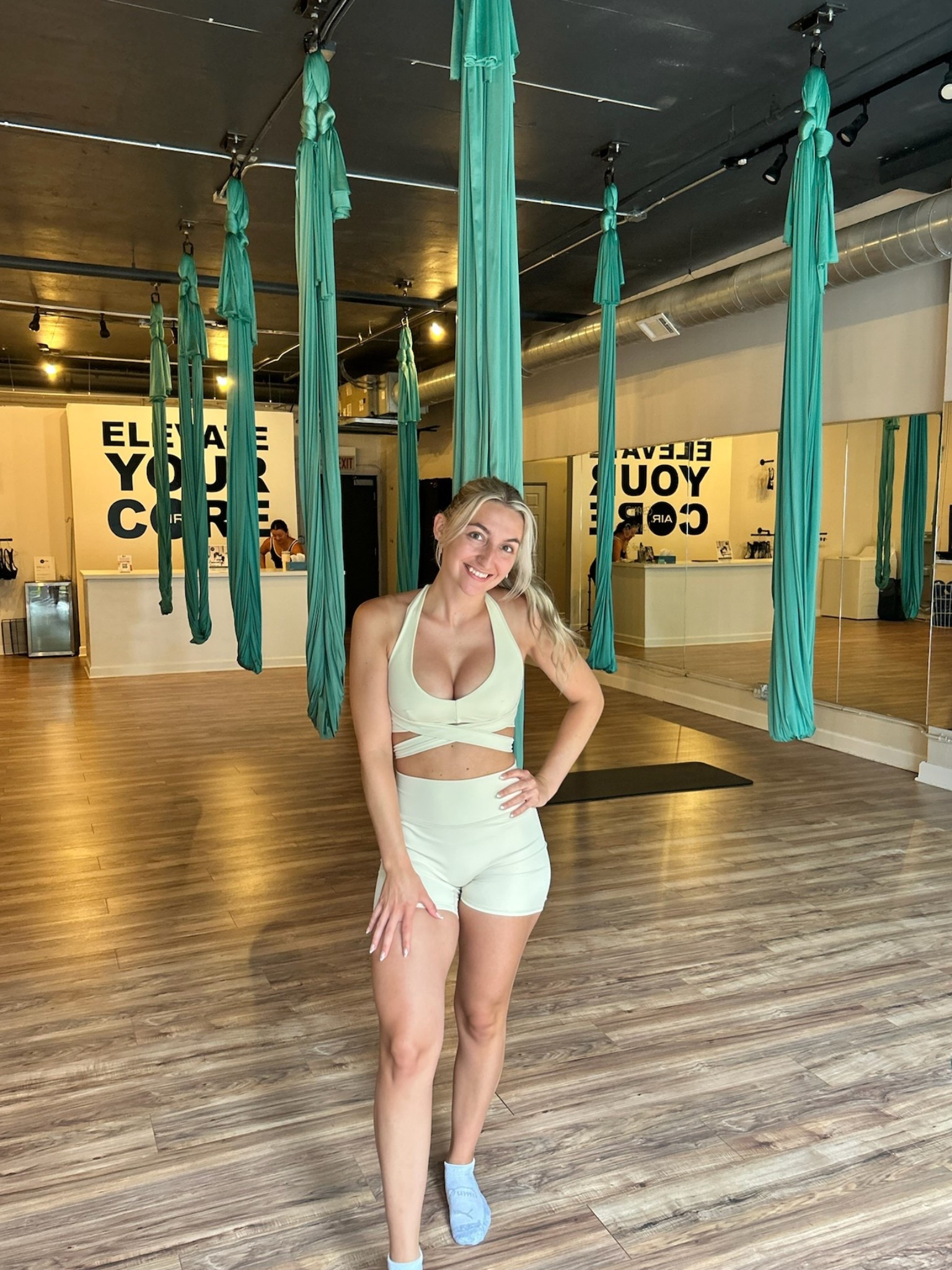 Bachelorette fitness outfit, bride fitness outfit, silks class outfit, gym outfit, workout class, 

#LTKActive #LTKWedding