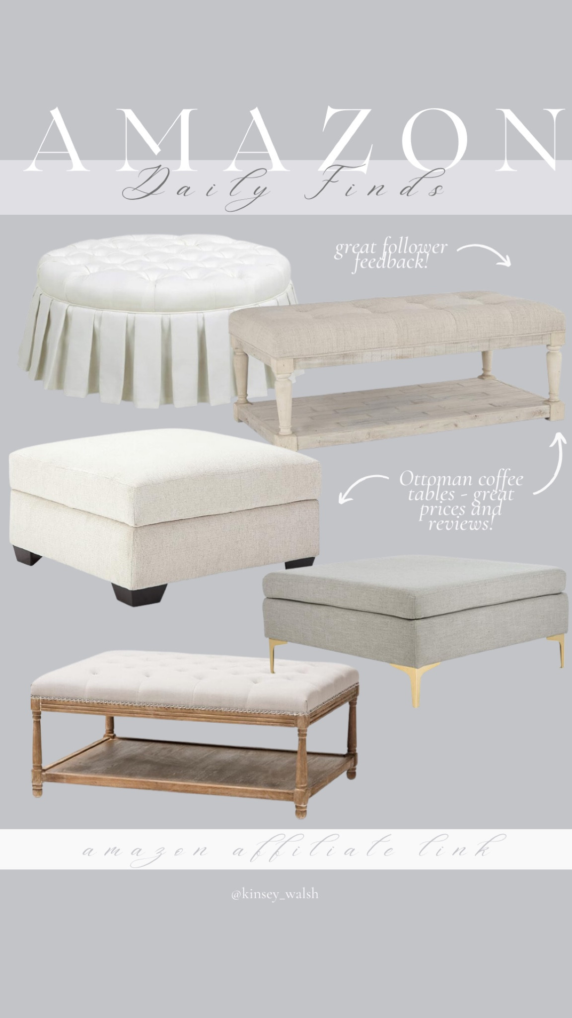 Amazon, Ottoman, coffee, tables, wood, coffee, tables, round, affordable, coffee, tables, ottoman, soft sided, Ottomans, upholstered, ottoman, wood, upholstered, ottoman, affordable furniture, family room, furniture, Amazon furniture, Amazon, home find

#LTKstyletip #LTKhome #LTKsalealert