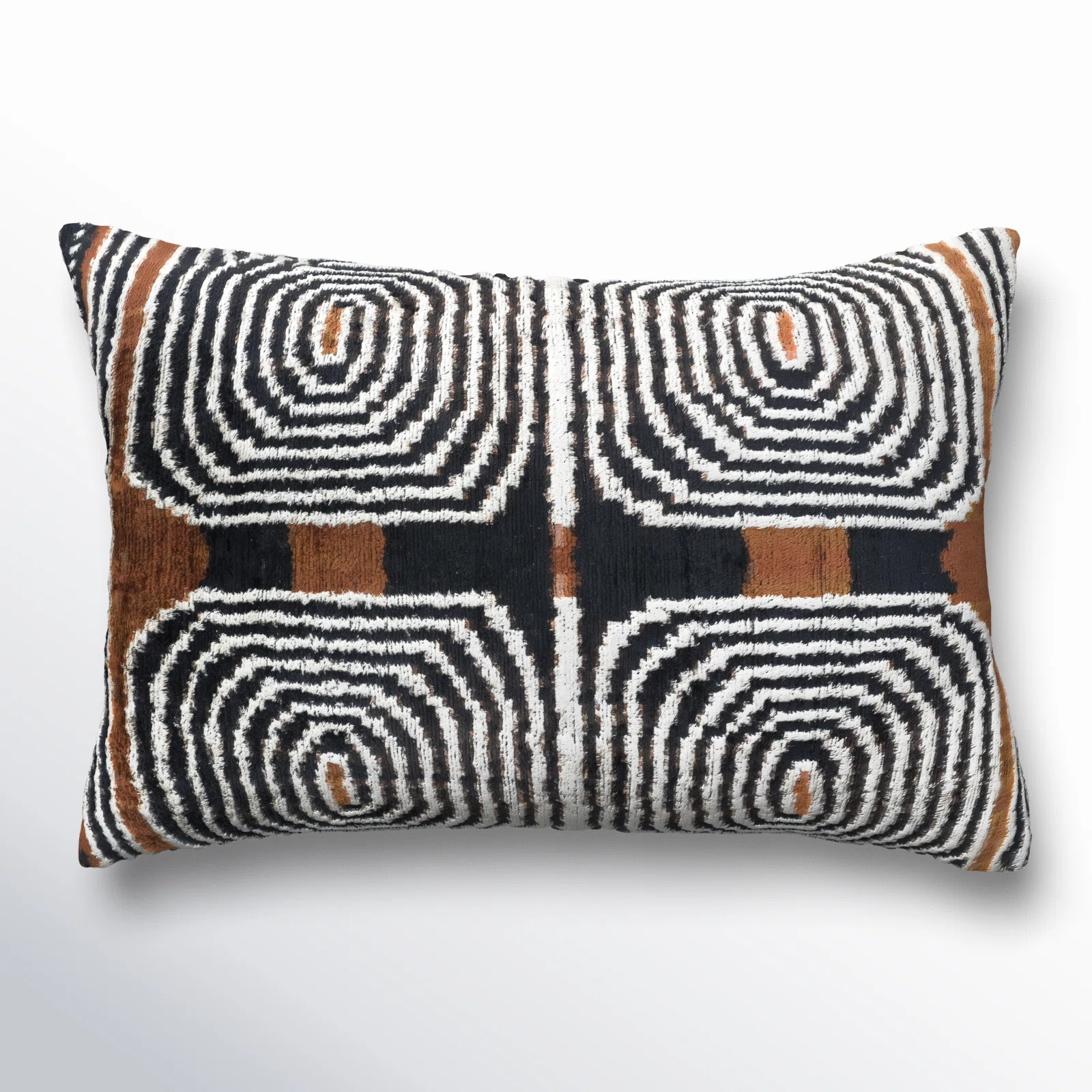Jolia Geometric Silk Pillow Cover | Wayfair North America