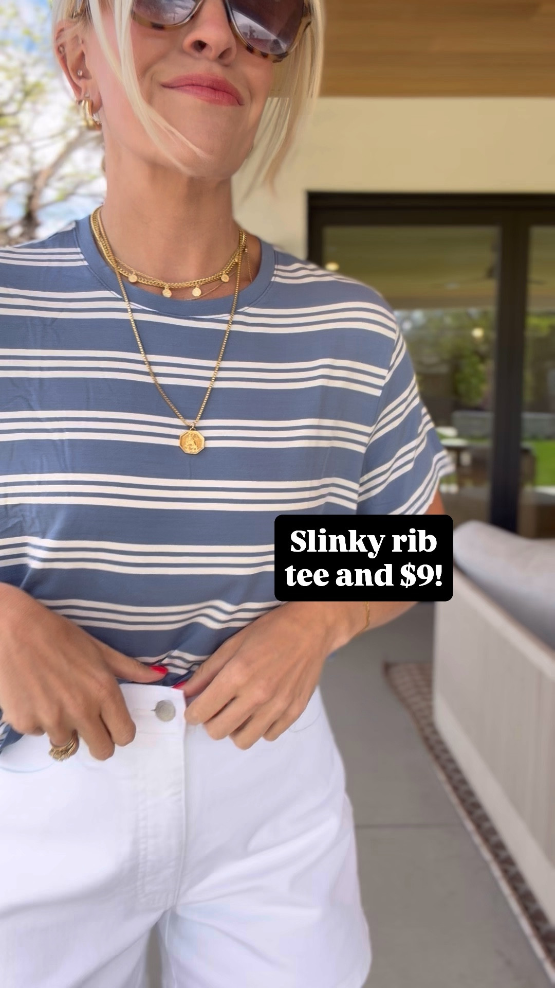 Wearing a size large!