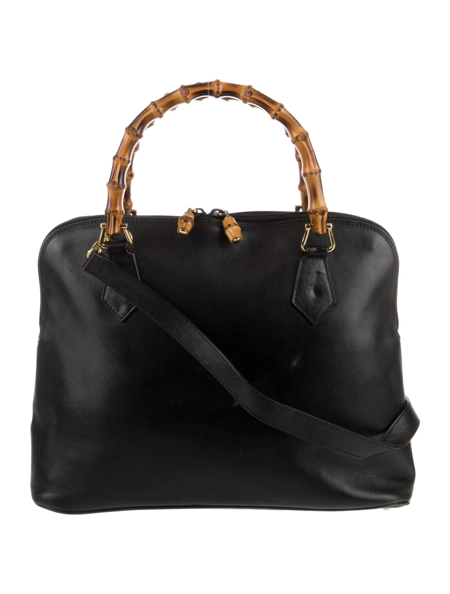 Bamboo Dome Handle Bag | The RealReal