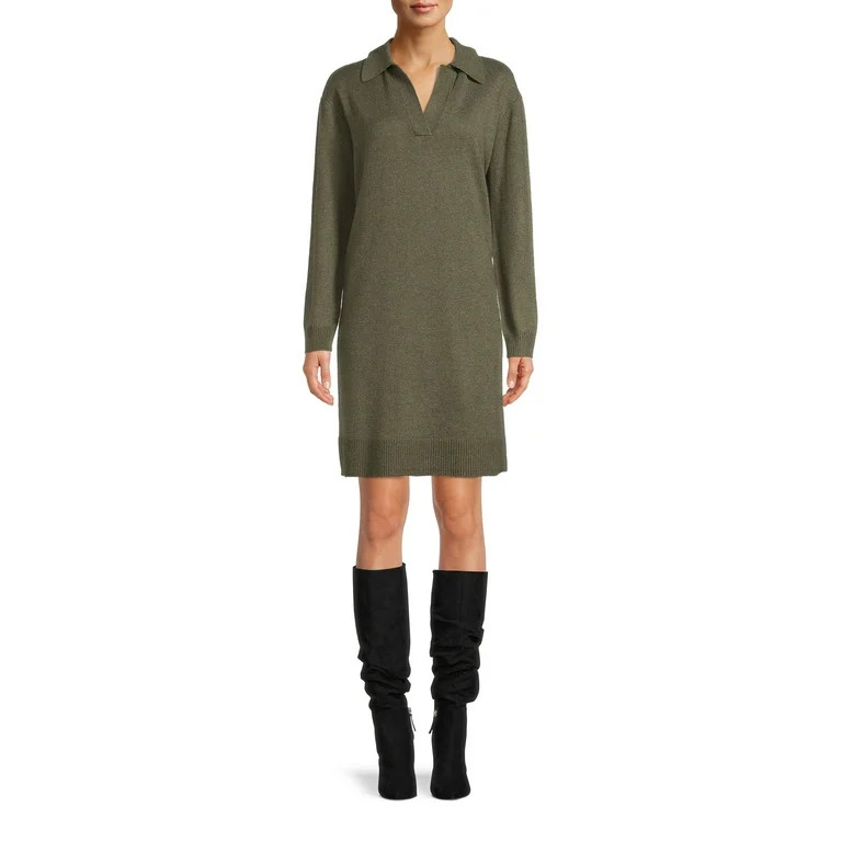Beachlunchlounge Women's Sweater Dress - Walmart.com | Walmart (US)