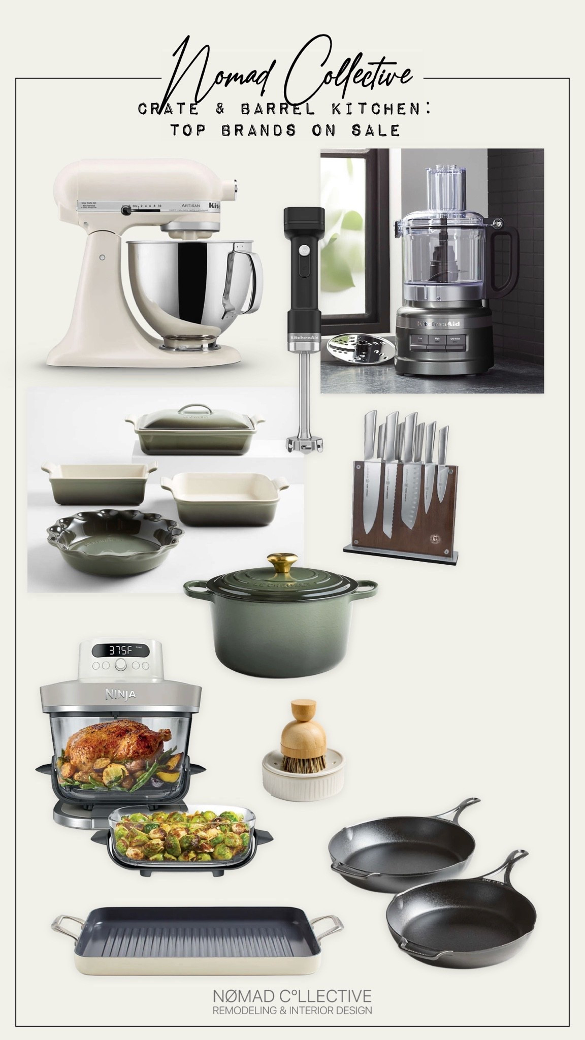 Crate & Barrel carries top kitchen brands—and right now, many best-sellers are on sale. From small appliances to cast iron cookware and exclusive accessories, it’s the perfect moment to stock up on elevated essentials for everyday cooking and entertaining.

#LTKHome #LTKSaleAlert