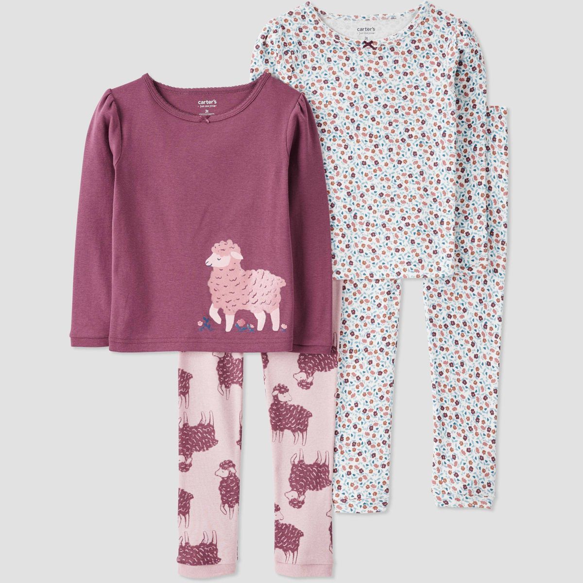 Carter's Just One You® Toddler Girls' Long Sleeve Pajama Set | Target