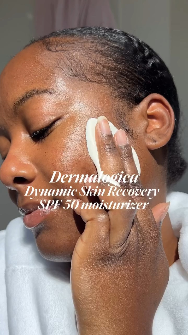 SPF with no white cast. SPF for Black Women. 

Testing Dermalogica dynamic skin recovery spf 50 moisturizer


#LTKCyberWeek #LTKBeauty #LTKFindsUnder100
