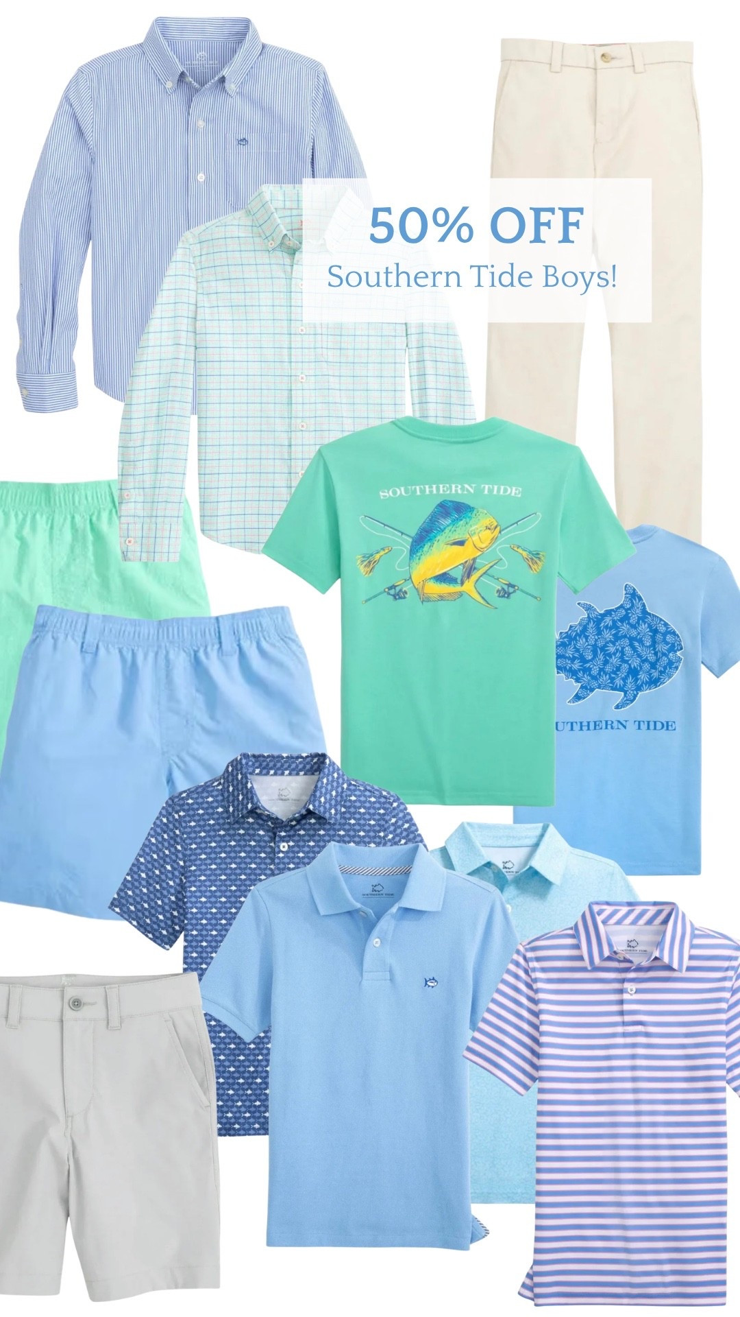 50% off boys Southern Tide!

#LTKKids #LTKmomlife