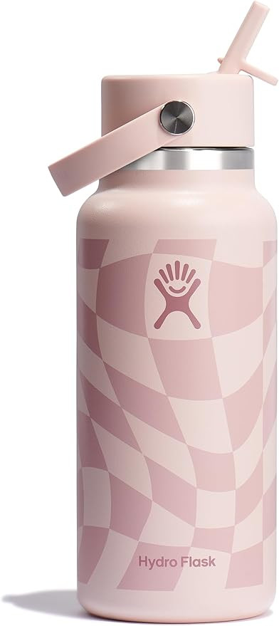 HYDRO FLASK Wide Mouth vacuum insulated stainless steel water bottle with leakproof closeable str... | Amazon (US)