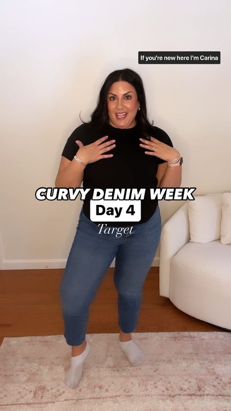 I’m absolutely obsessed with these Target 90’s Slim jeans!!! They’re probably my favorite from Curvy Denim Week. The Wild Fable Straight leg jeans are cute too, they’re just more is a wide leg than I was expecting. I’m wearing a size 14 in both. 

Curvy denim, affordable denim, curvy jeans, Target jeans, midsize style, midsize outfit 



#LTKfindsunder50 #LTKstyletip #LTKmidsize