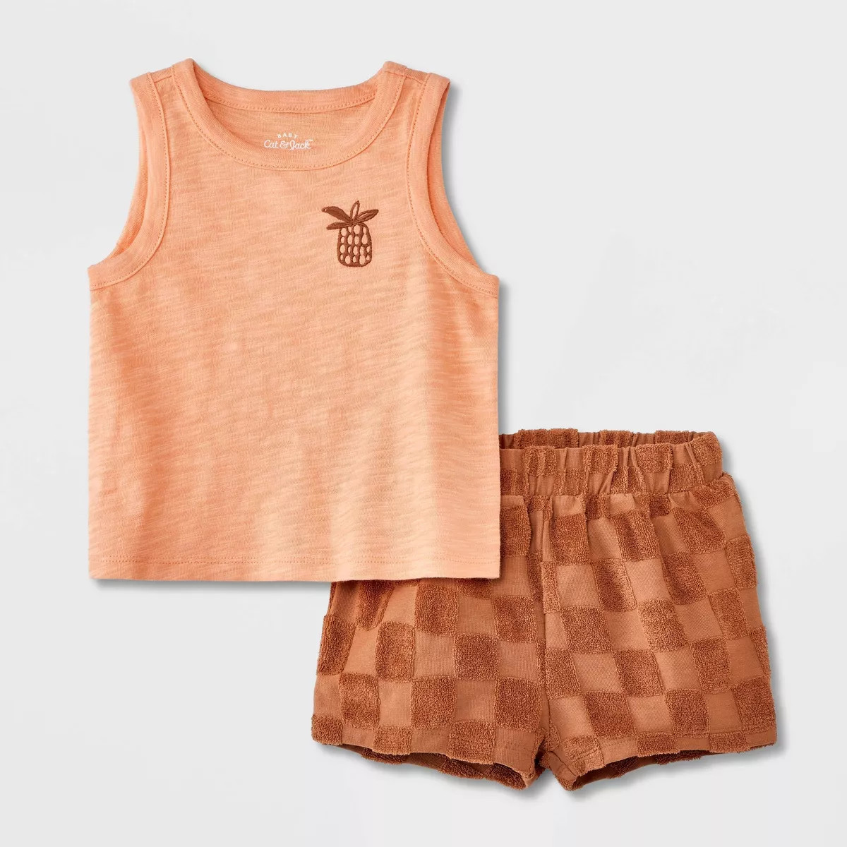 Baby Boys' Solid Top & Bottom Set - Cat & Jack™ | Target