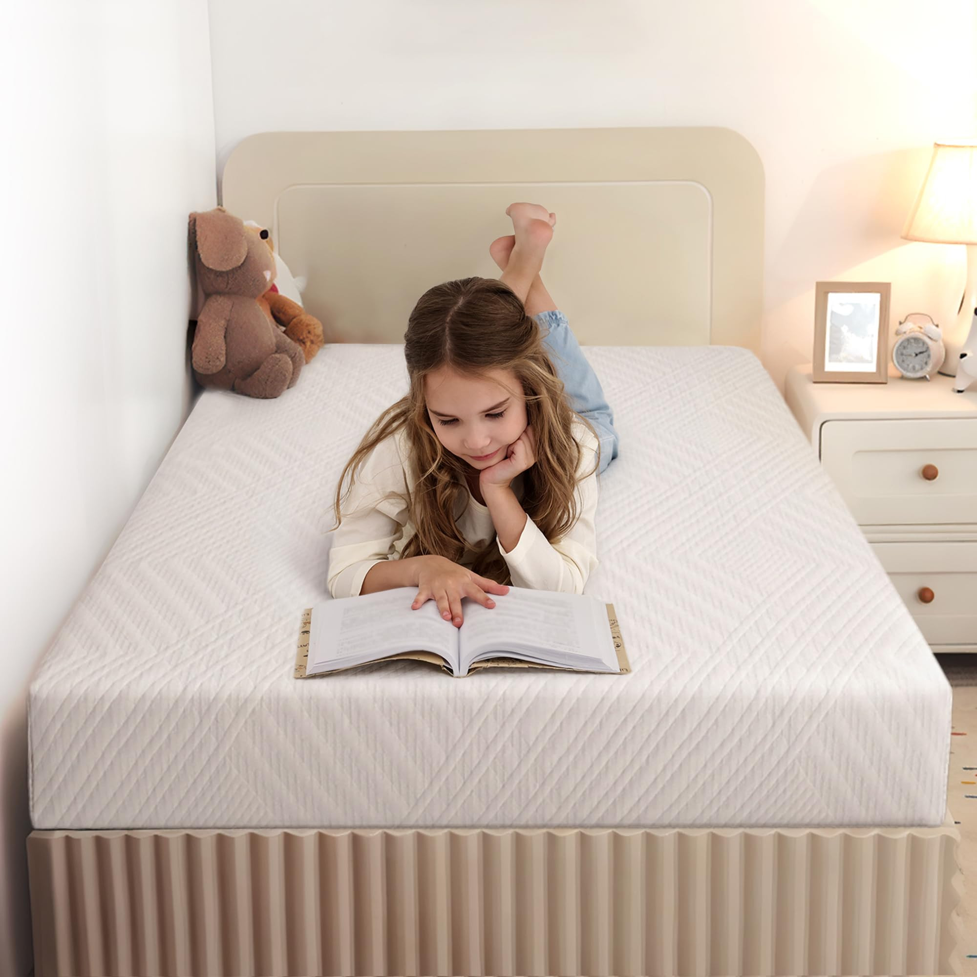 MLILY Twin Mattress in a Box, 6 inch Mattresses for Kids Bed Single Size Daybed Individual Bunk, ... | Amazon (US)