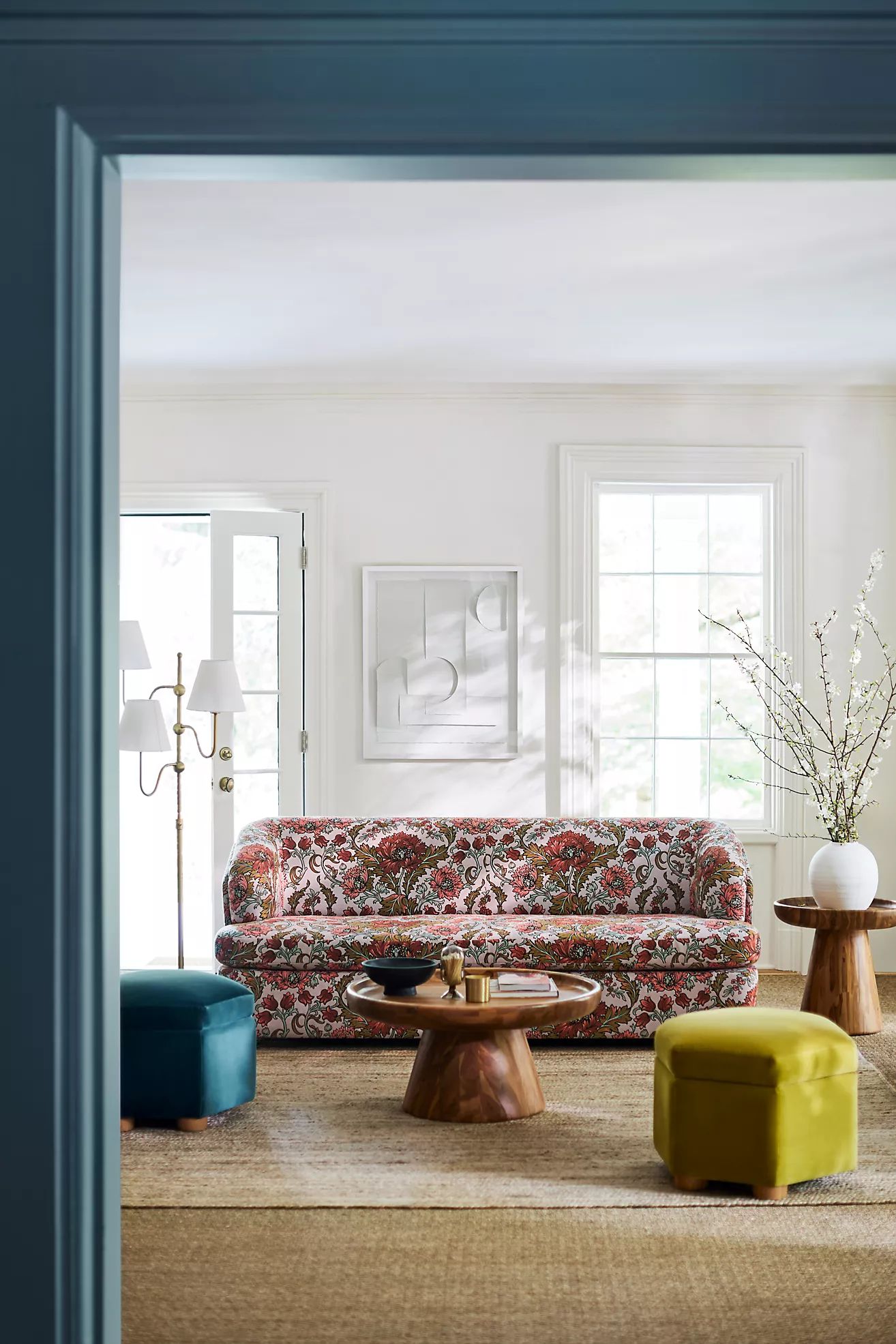 Jylin Woven Athena Sleeper Sofa | Anthropologie (US)