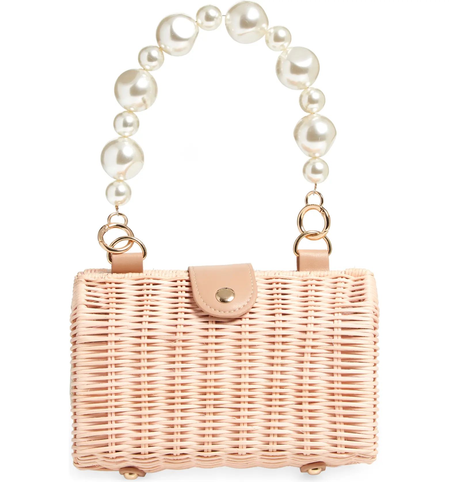 btb Los Angeles Page Pearly Clutch | Nordstrom | Nordstrom