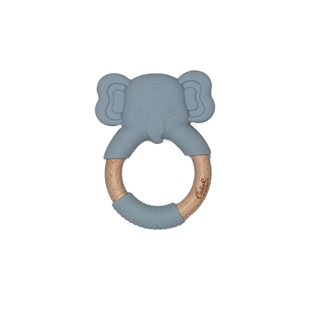 Elephant Silicone Teether | Calla and Friends